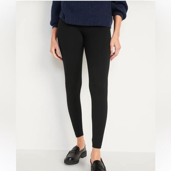 Old Navy High-Waisted Jersey Ankle Leggings! - Picture 1 of 4